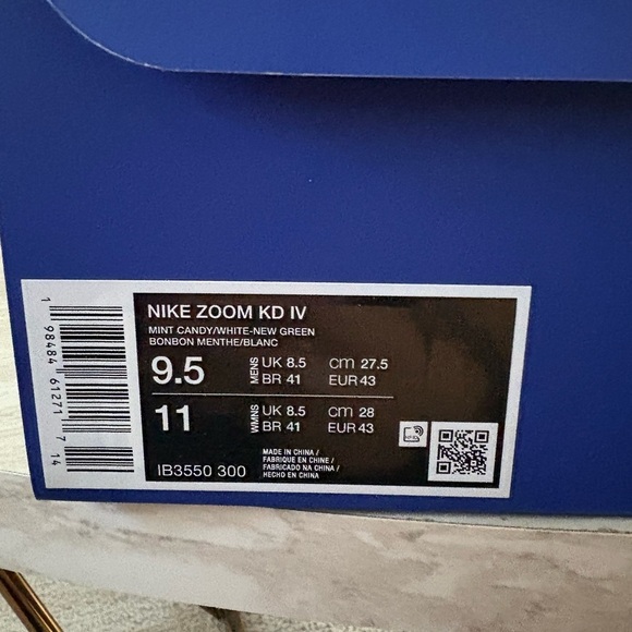 Nike KD Zoom IV mint candy - Picture 8 of 8